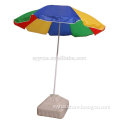 Newest heat transfer printing folding sturdy beach umbrella